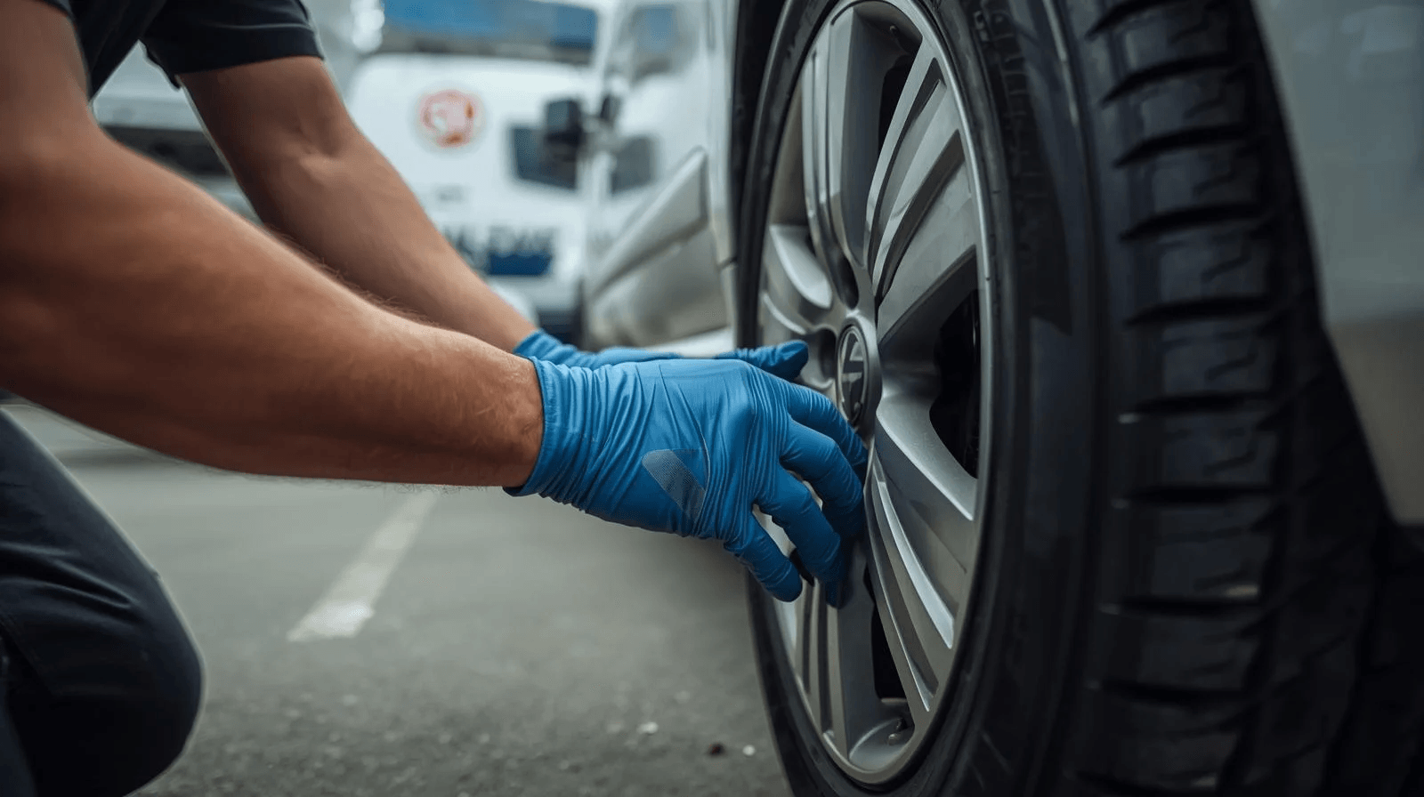 Mobile Tire Installation